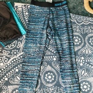 Size xs Nike pro long pants